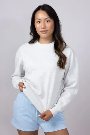 1897 Active Honeycomb Stretch Sweatshirt for Women in Oatmeal | T103-OATMEAL
