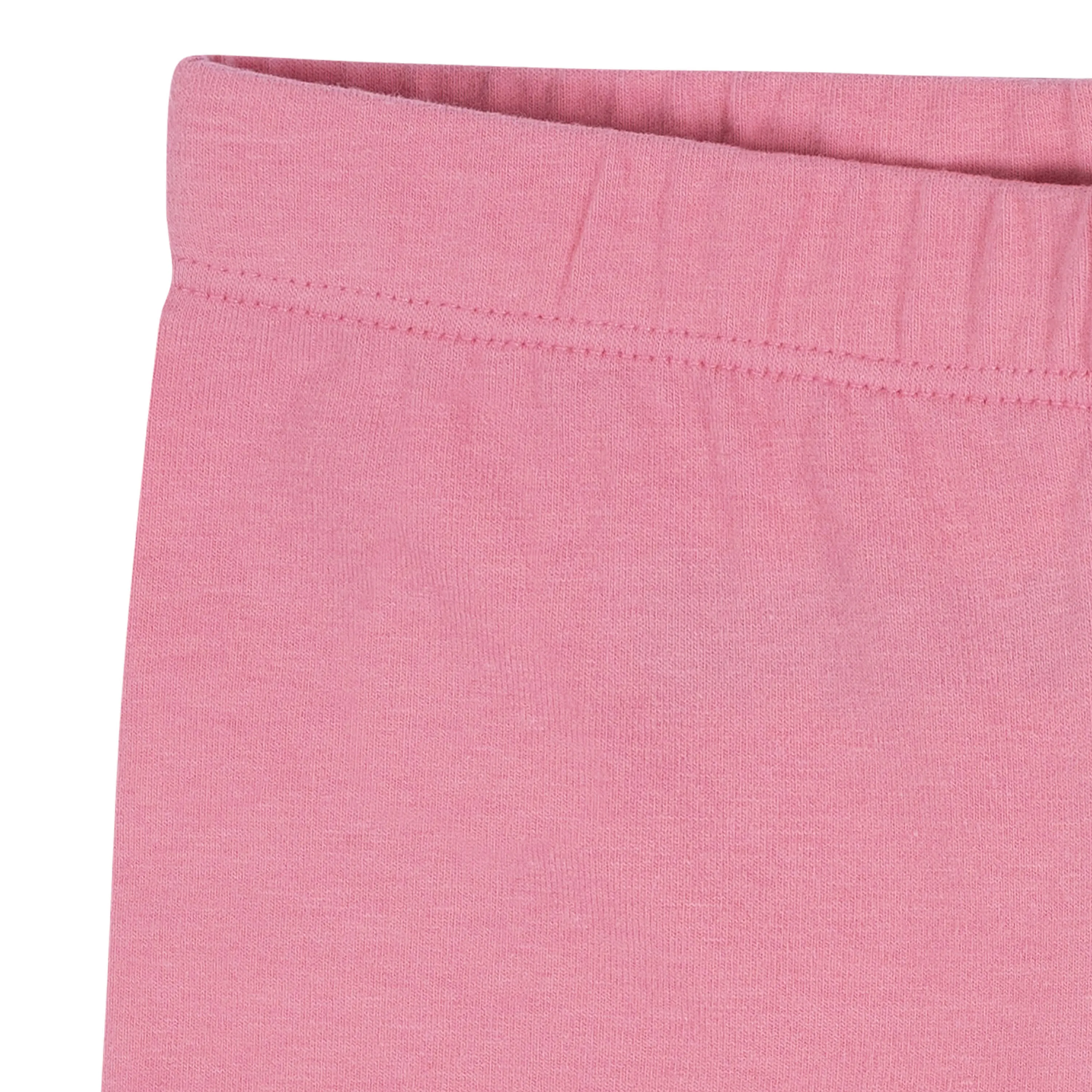 2-Pack Infant Girls Pink & Purple Pull-On Bike Shorts Gerber Childrenswea