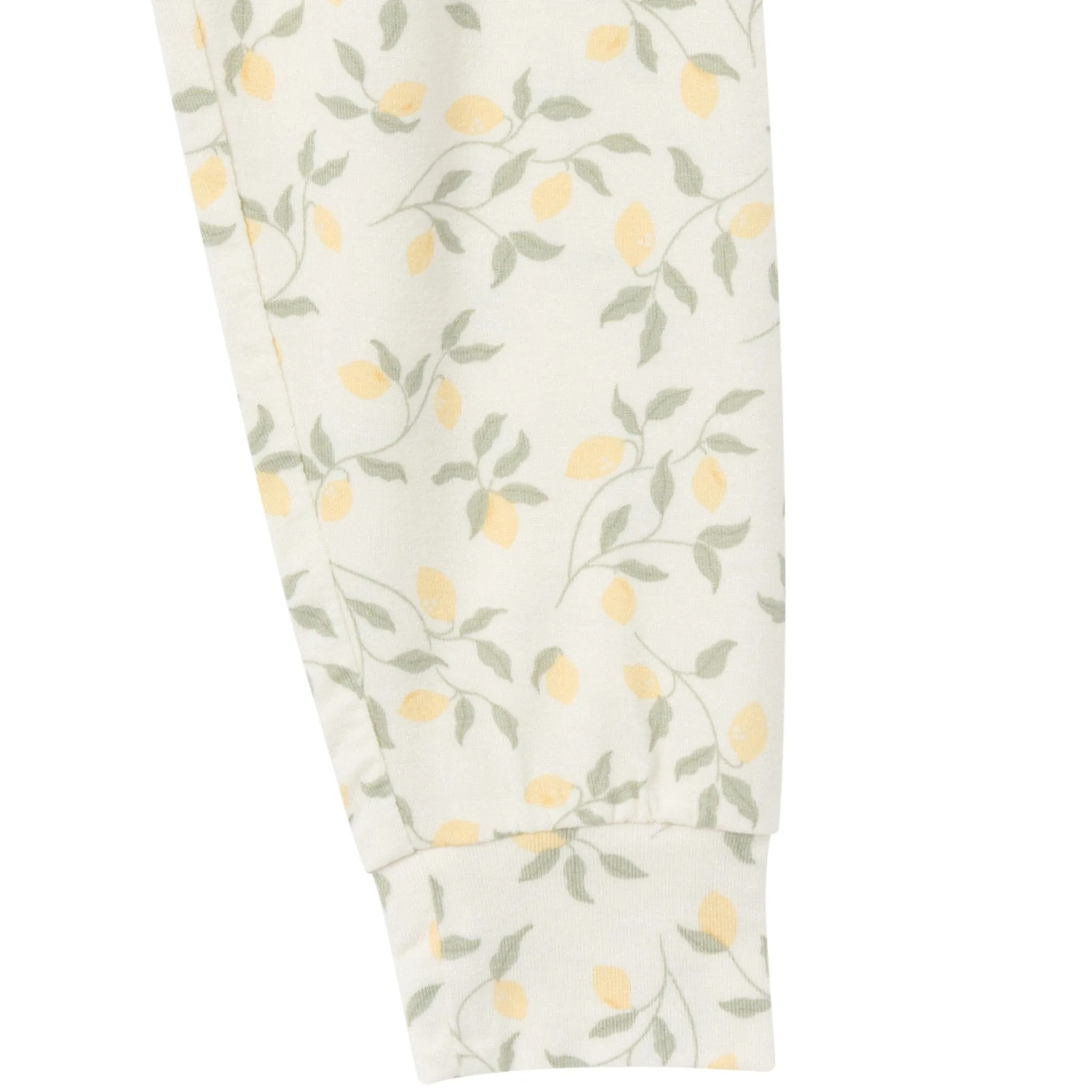 4-Piece Infant & Toddler Girls Lemon Vines Snug Fitting Pajamas Gerber Childrenswea