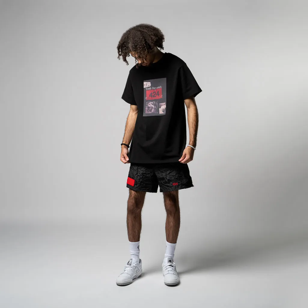 424 Youth Demands Tee - Black