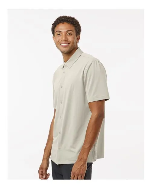 Adidas Button Down Short Sleeve Shirt