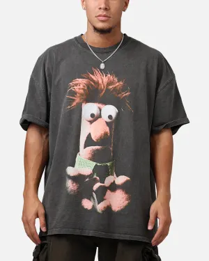 American Thrift Disney The Muppets Beaker Heavyweight T-Shirt Black Wash