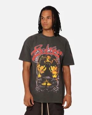 American Thrift X Lord Of The Rings Balrog Heavyweight T-Shirt Black Wash
