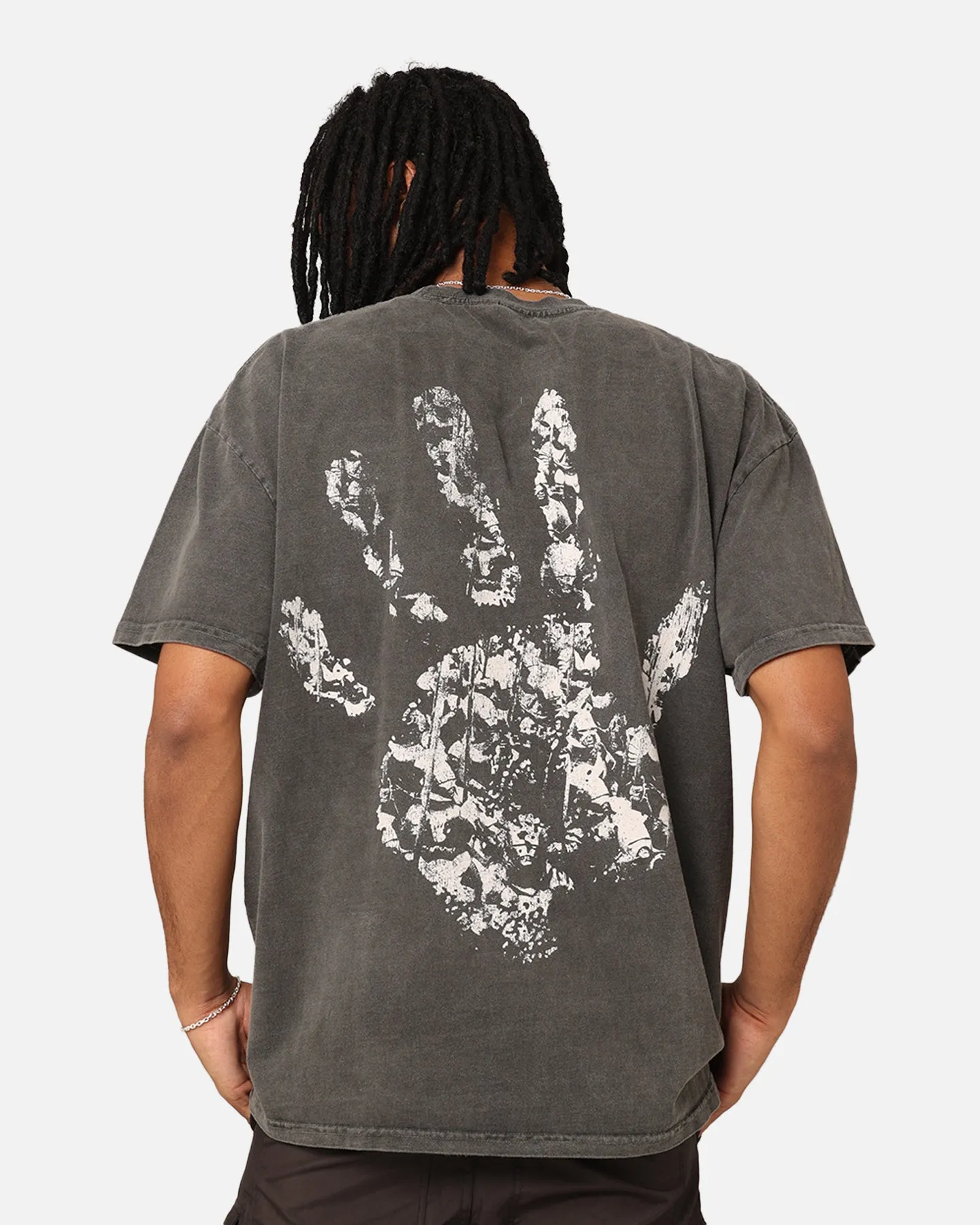 American Thrift X Lord Of The Rings Saruman Heavyweight T-Shirt Black Wash