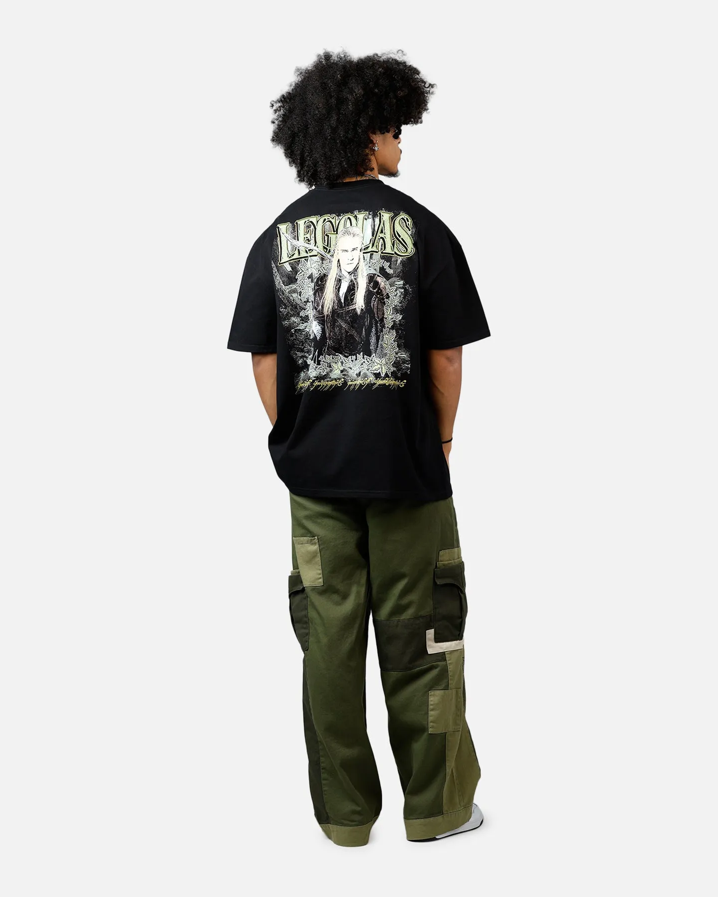 American Thrift X The Lord Of The Rings Legolas Heavyweight T-Shirt Black
