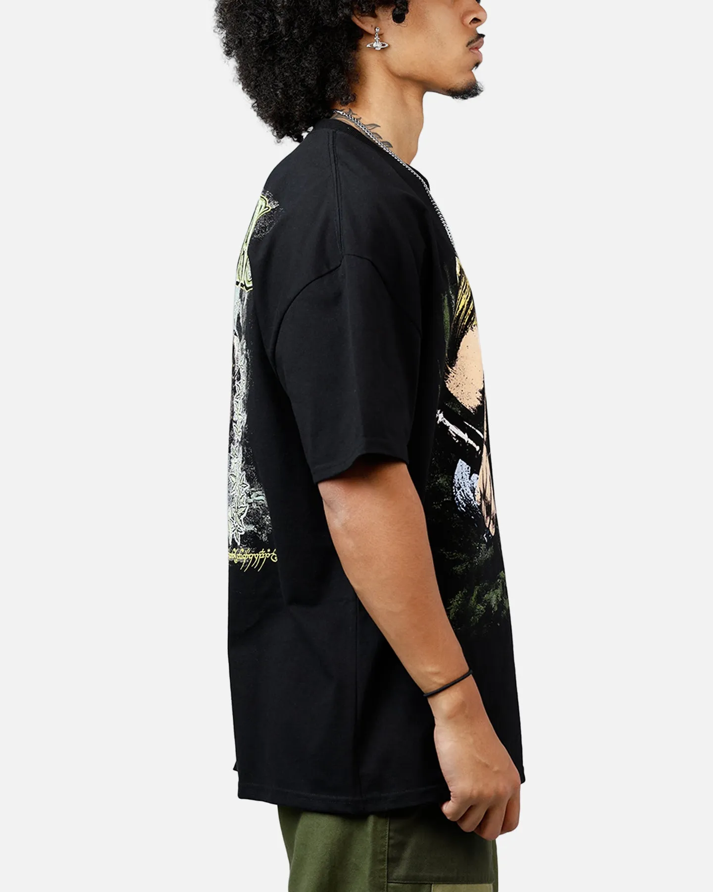 American Thrift X The Lord Of The Rings Legolas Heavyweight T-Shirt Black