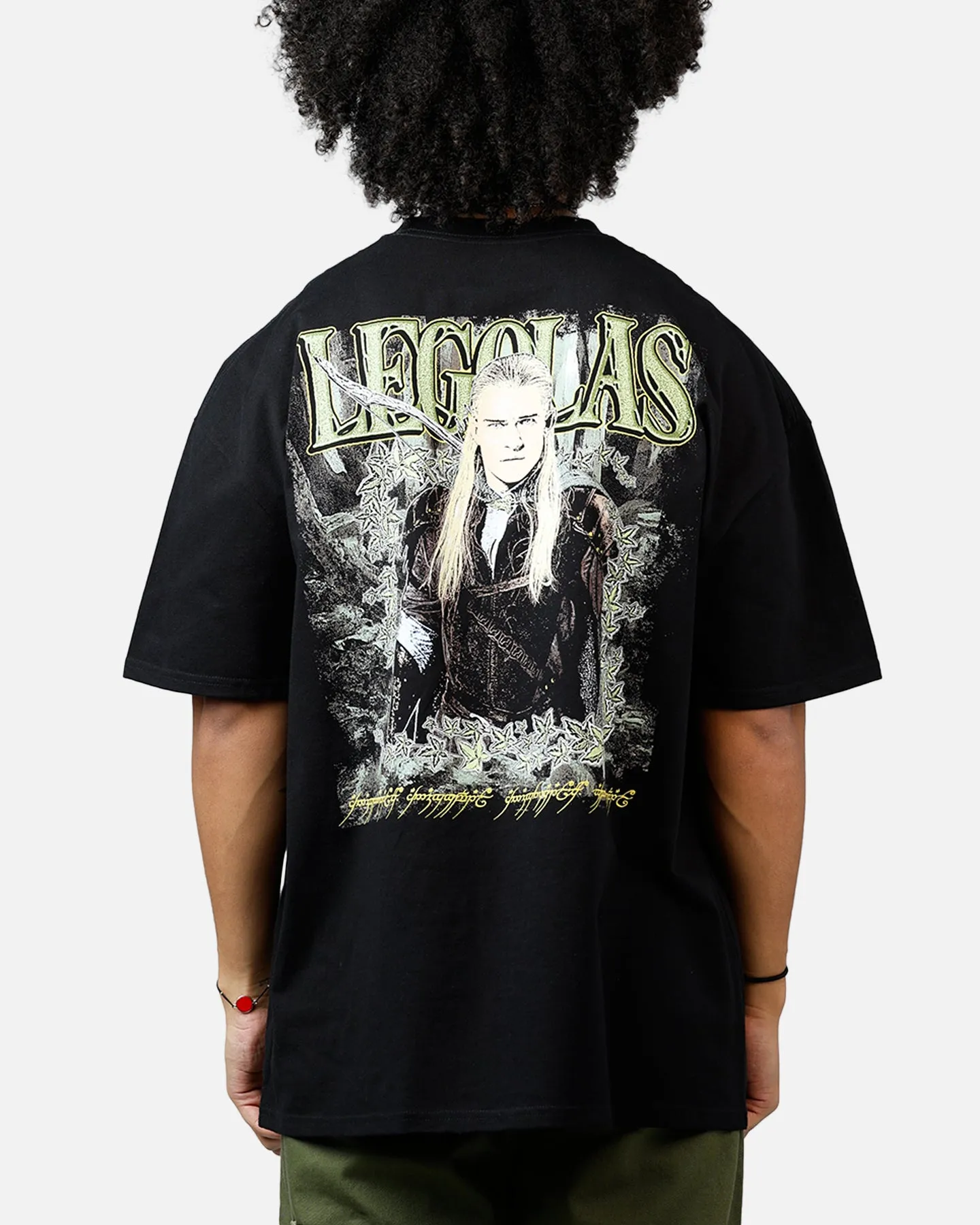 American Thrift X The Lord Of The Rings Legolas Heavyweight T-Shirt Black