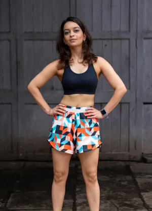 Apace 3 inch Women's Running Shorts (ArtDeco)