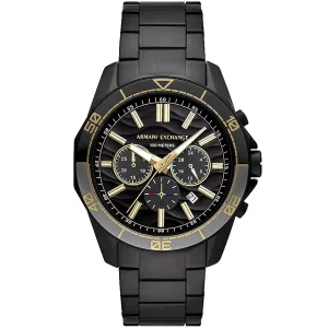 Armani Exchange Men's Spencer Black Dial Watch