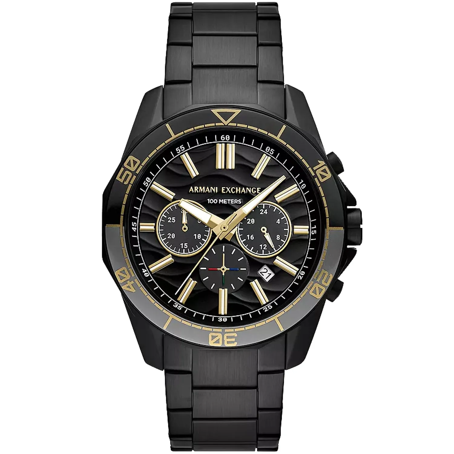 Armani Exchange Men's Spencer Black Dial Watch