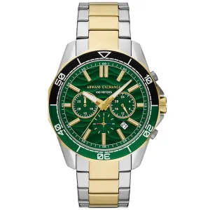 Armani Exchange Men's Spencer Green Dial Watch