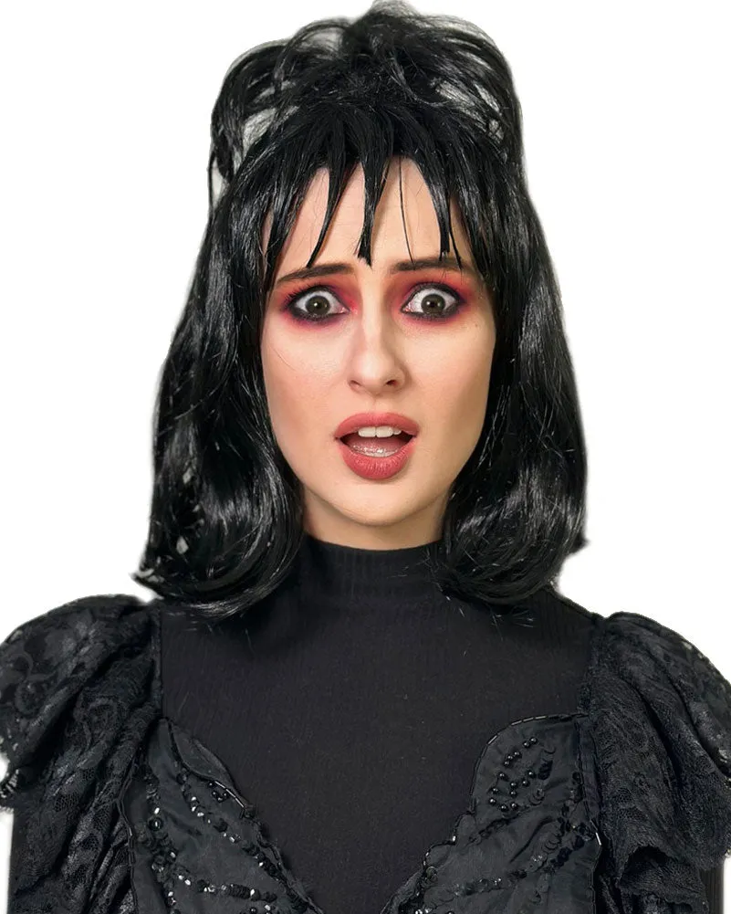 Beetle Bride Lydia Short Black Wig