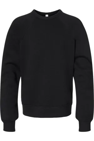BELLA   CANVAS Youth Sponge Fleece Crewneck Sweatshirt