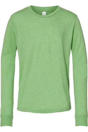 BELLA   CANVAS Youth Triblend Long Sleeve Tee