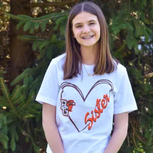 BGSU Sister Heart Youth Tee
