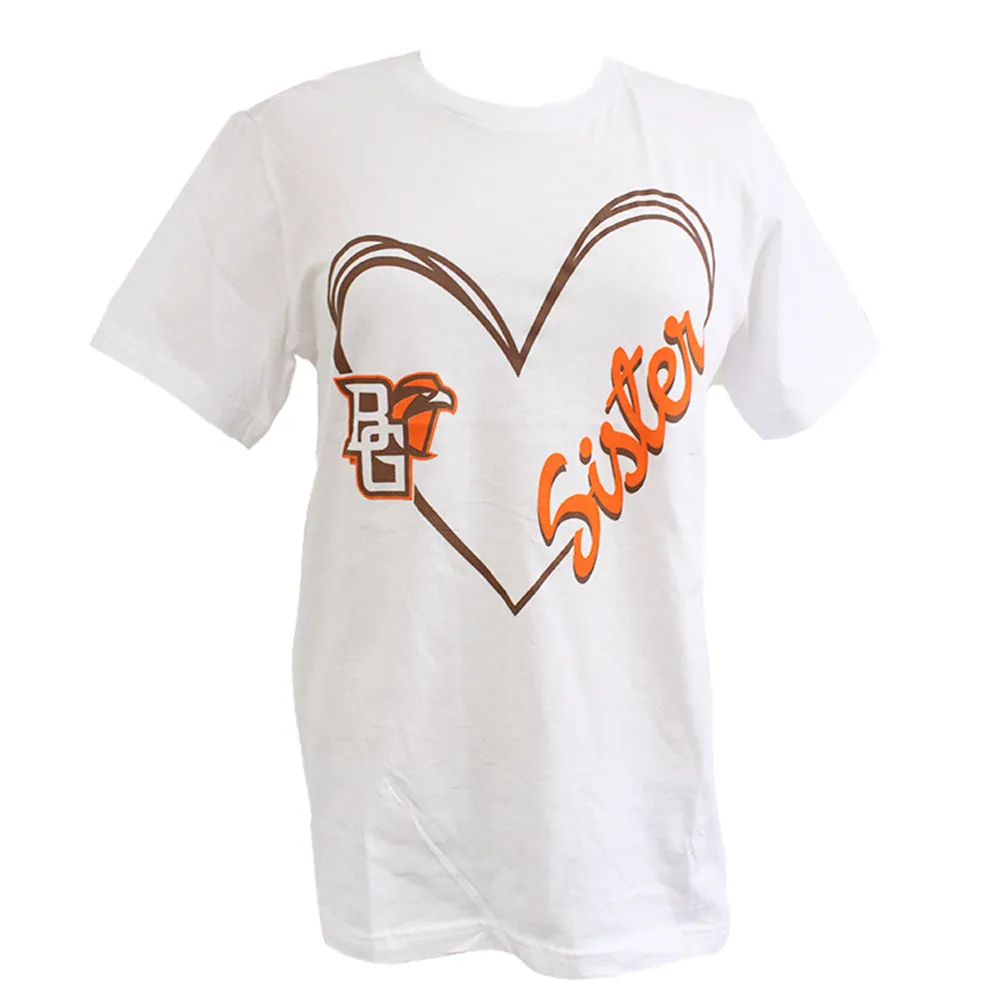 BGSU Sister Heart Youth Tee