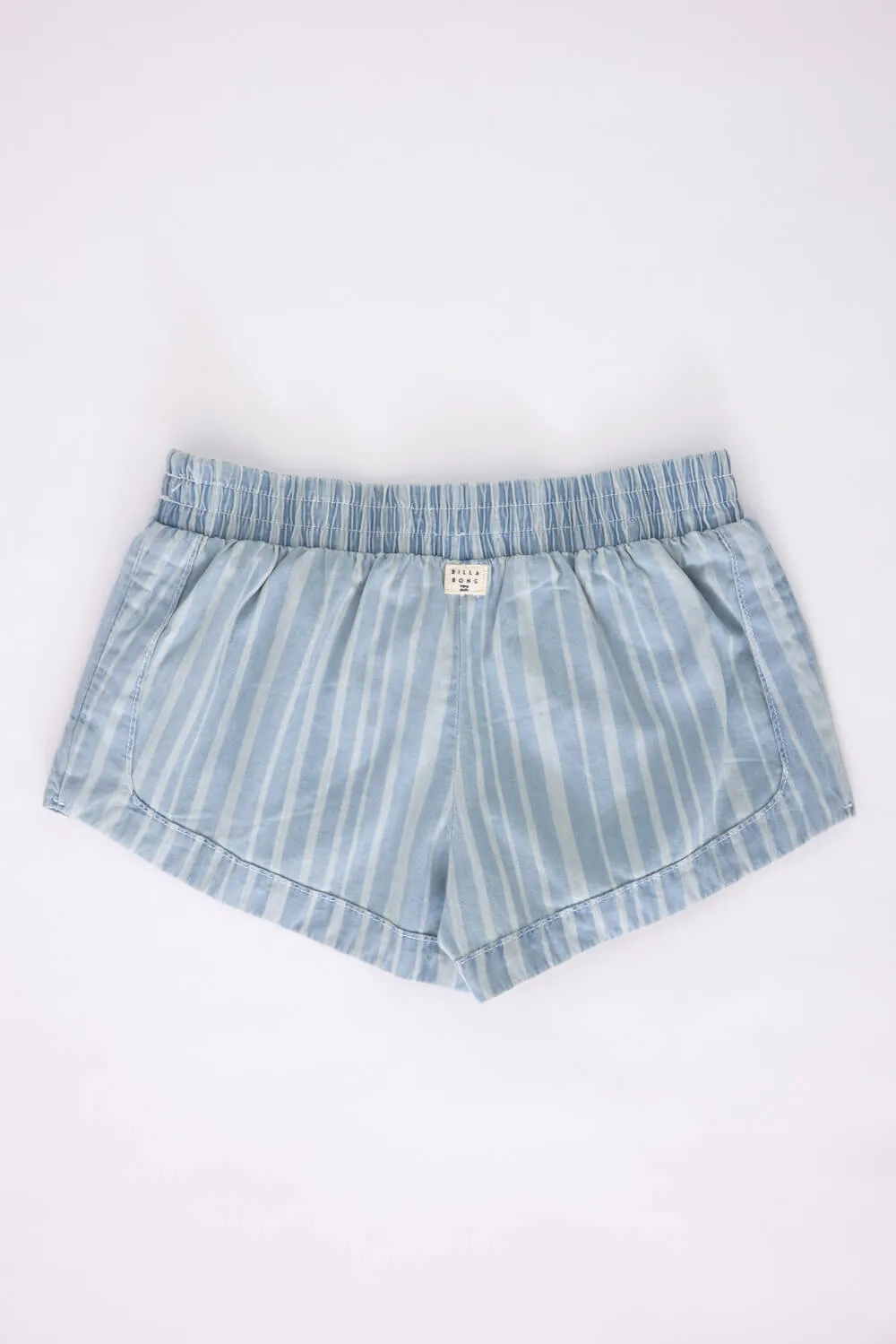 Billabong Youth Mad For You Elastic Waist Shorts for Girls in Salt Water Wash | BSSIC06S-901