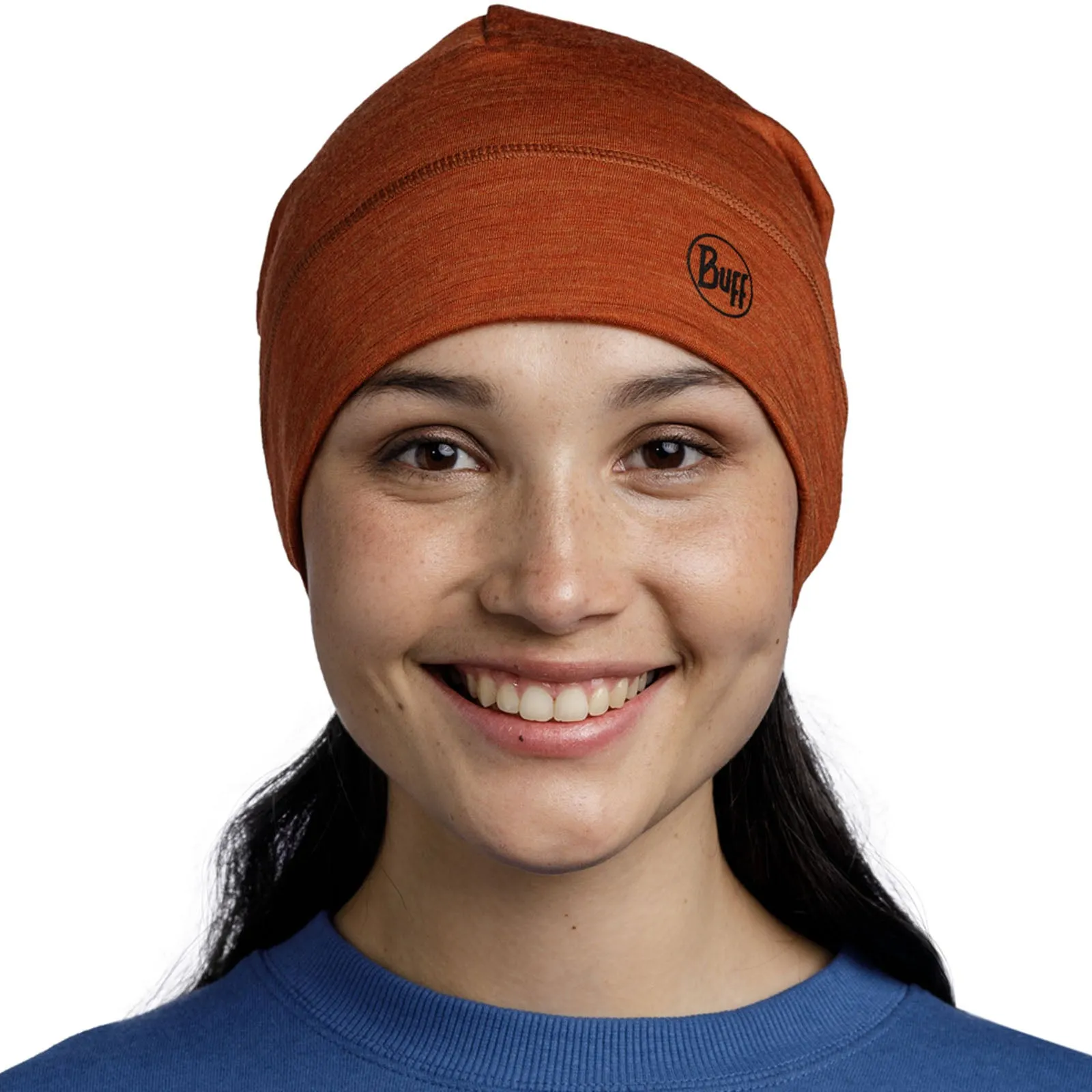 Buff Unisex Adults Midweight Merino Wool Beanie Hat - Cinnamon