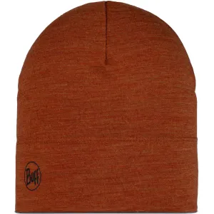 Buff Unisex Adults Midweight Merino Wool Beanie Hat - Cinnamon