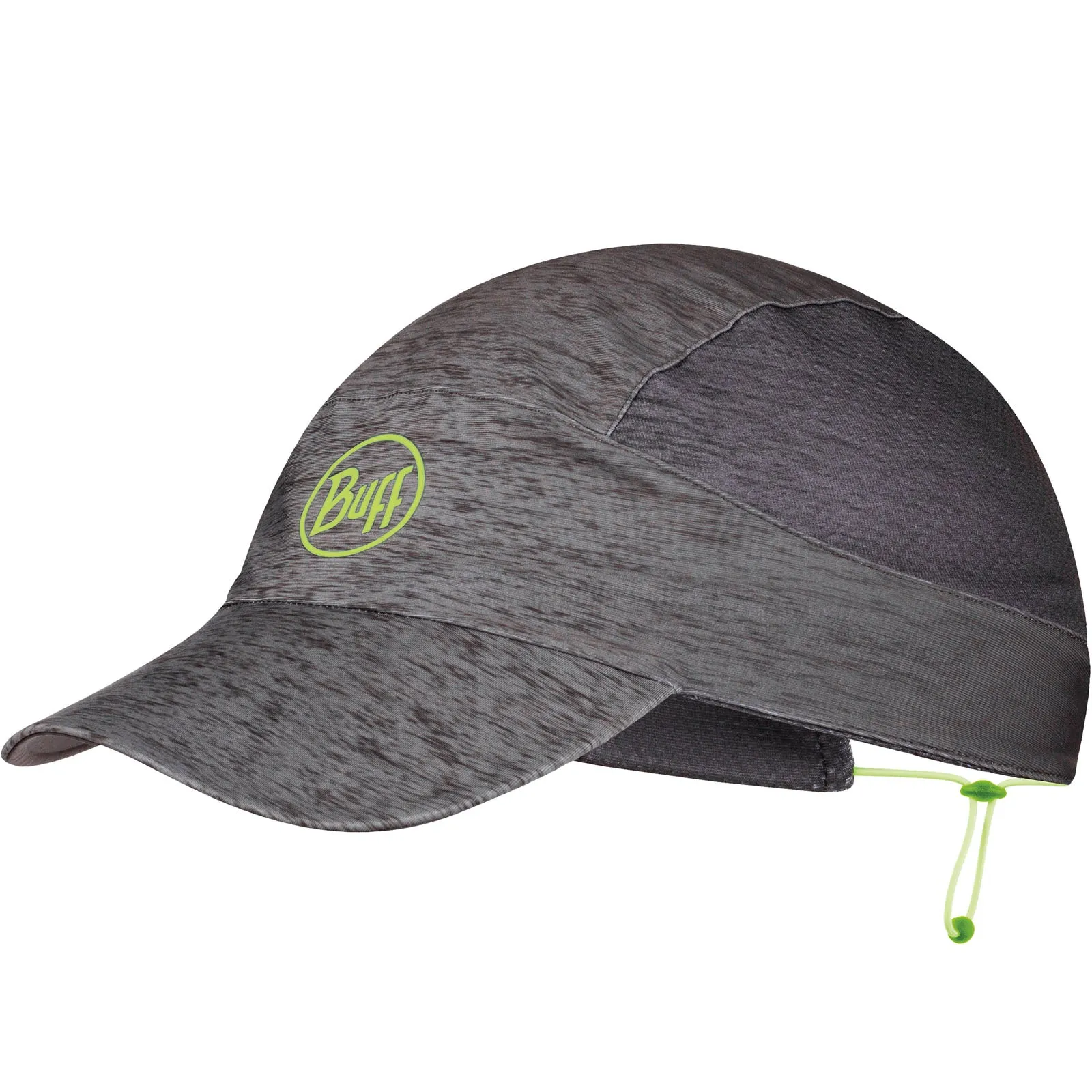 Buff Unisex Reflective Run Baseball Cap - Grey - LXL