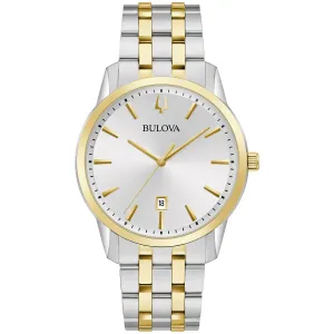 Bulova Men's Classic Silver Dial Watch