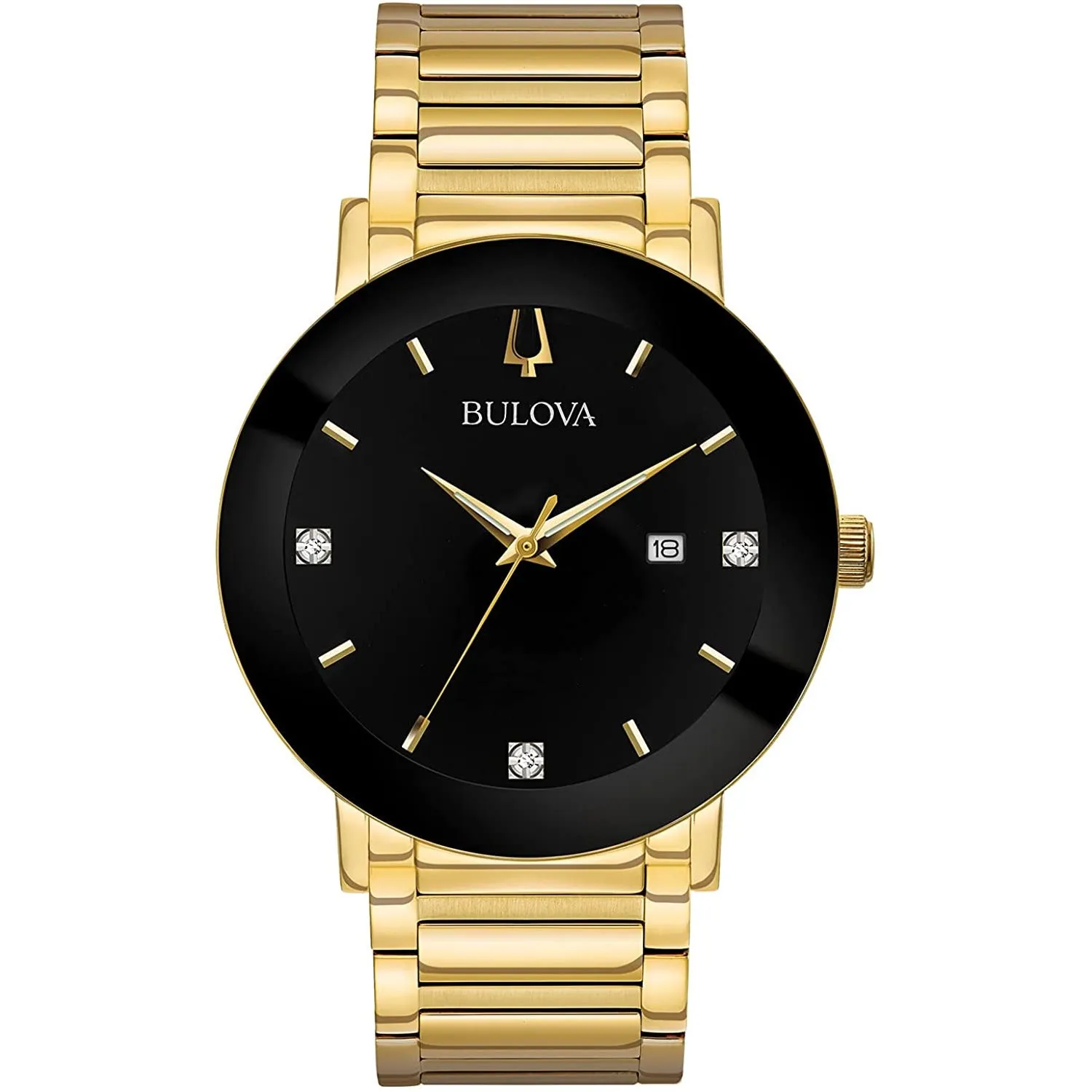 Bulova Men's Gold dial Watch