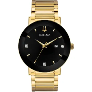 Bulova Men's Gold dial Watch