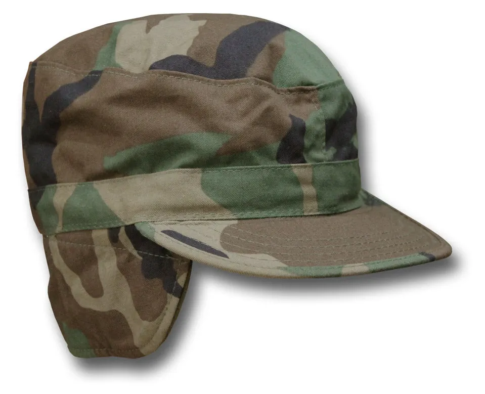 CAMMO FIELD CAP WITH EAR FLAPS Silvermans