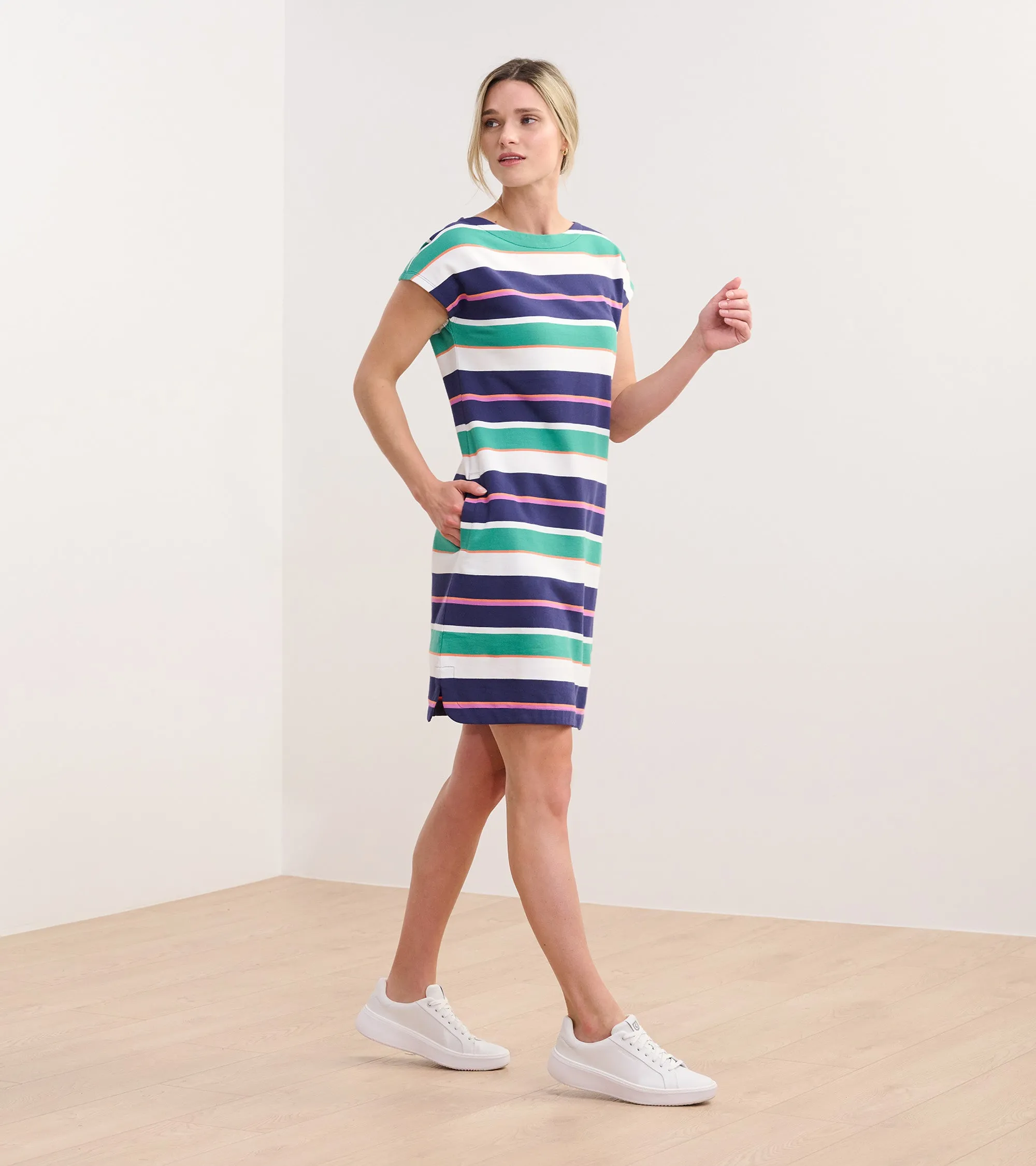 Capri Dress - Spring Sea Stripes -Hatley