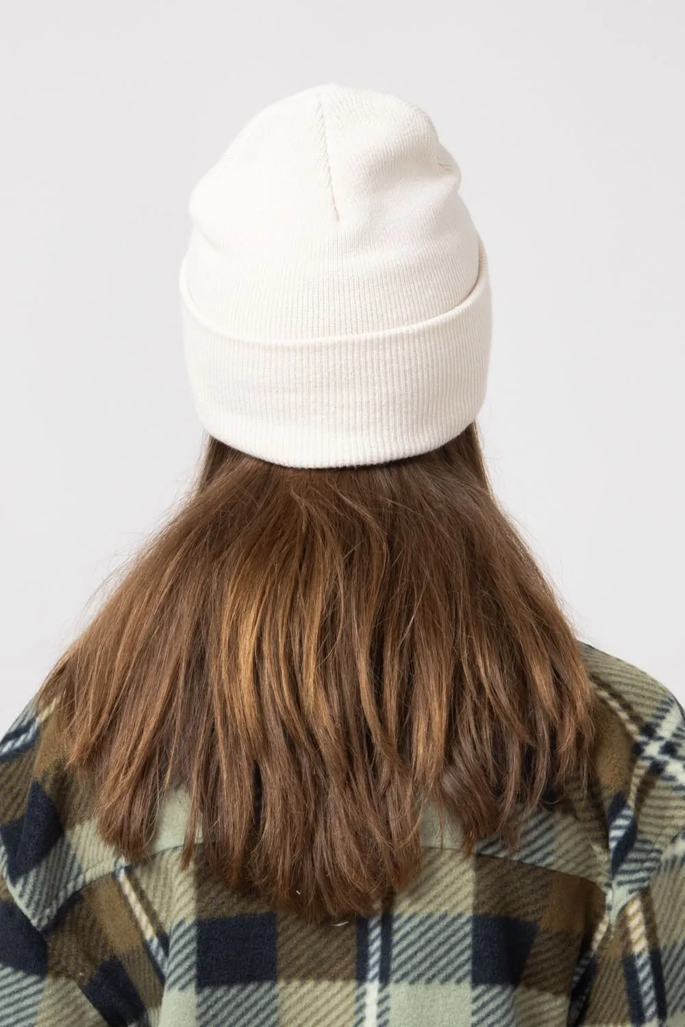 Carhartt Kids Tonal Patch Beanie in Malt | CB8995-T72-UPY-MALT