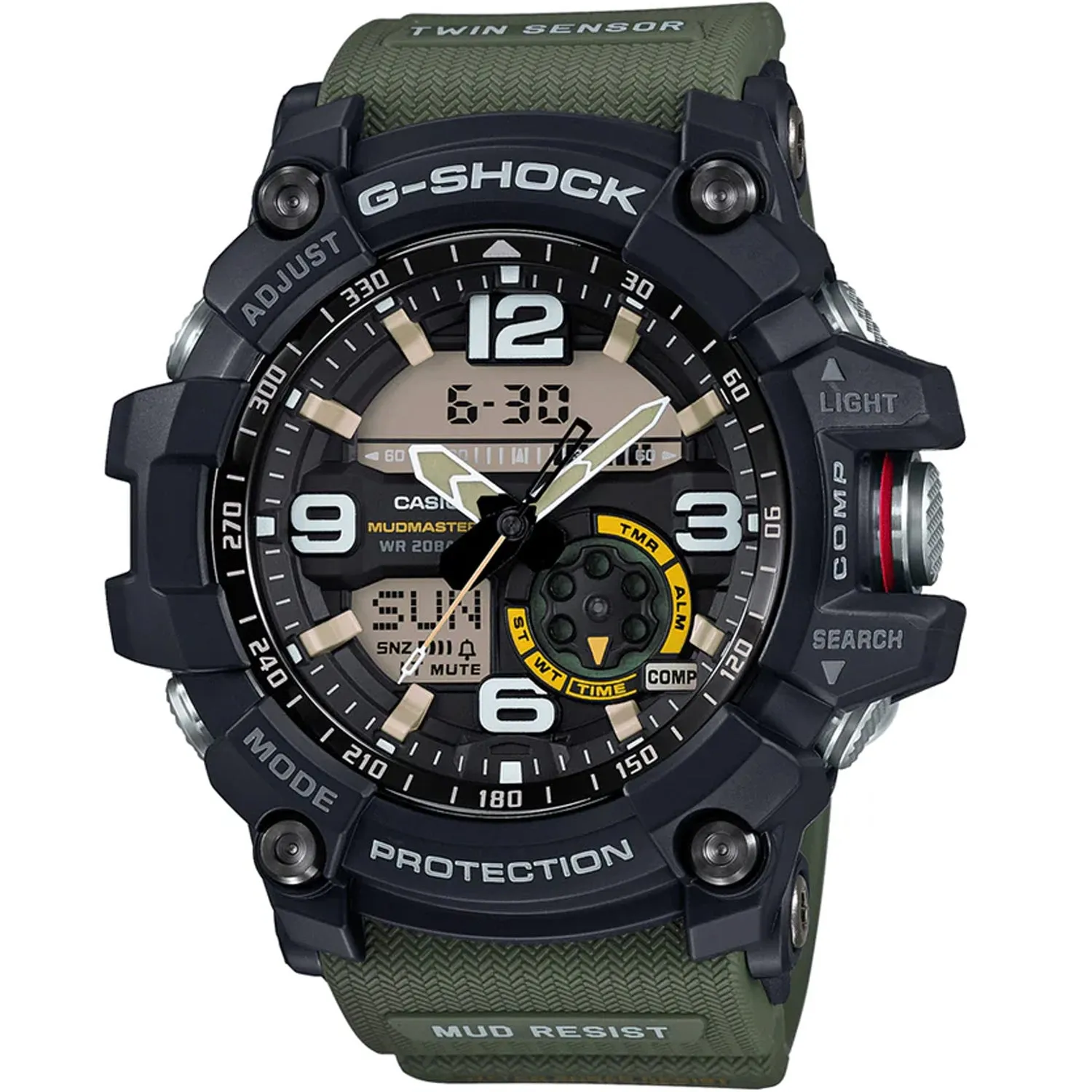 Casio Men's Master of G-Land G-Shock Mudmaster Black Dial Watch