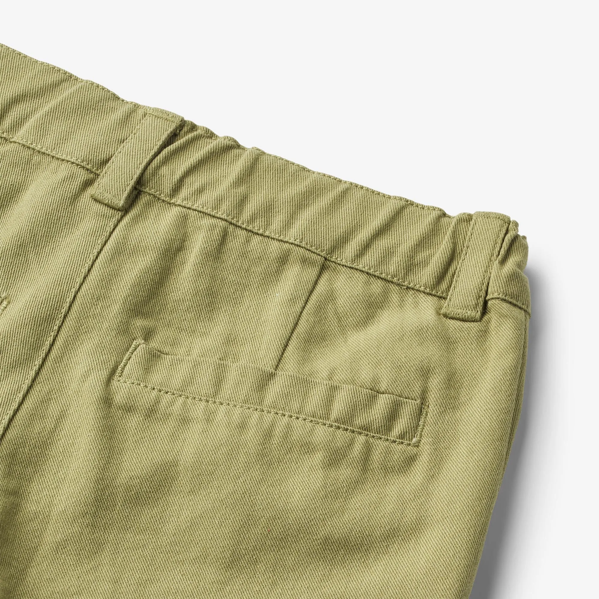 Chino Shorts Mogens - sage Wheat