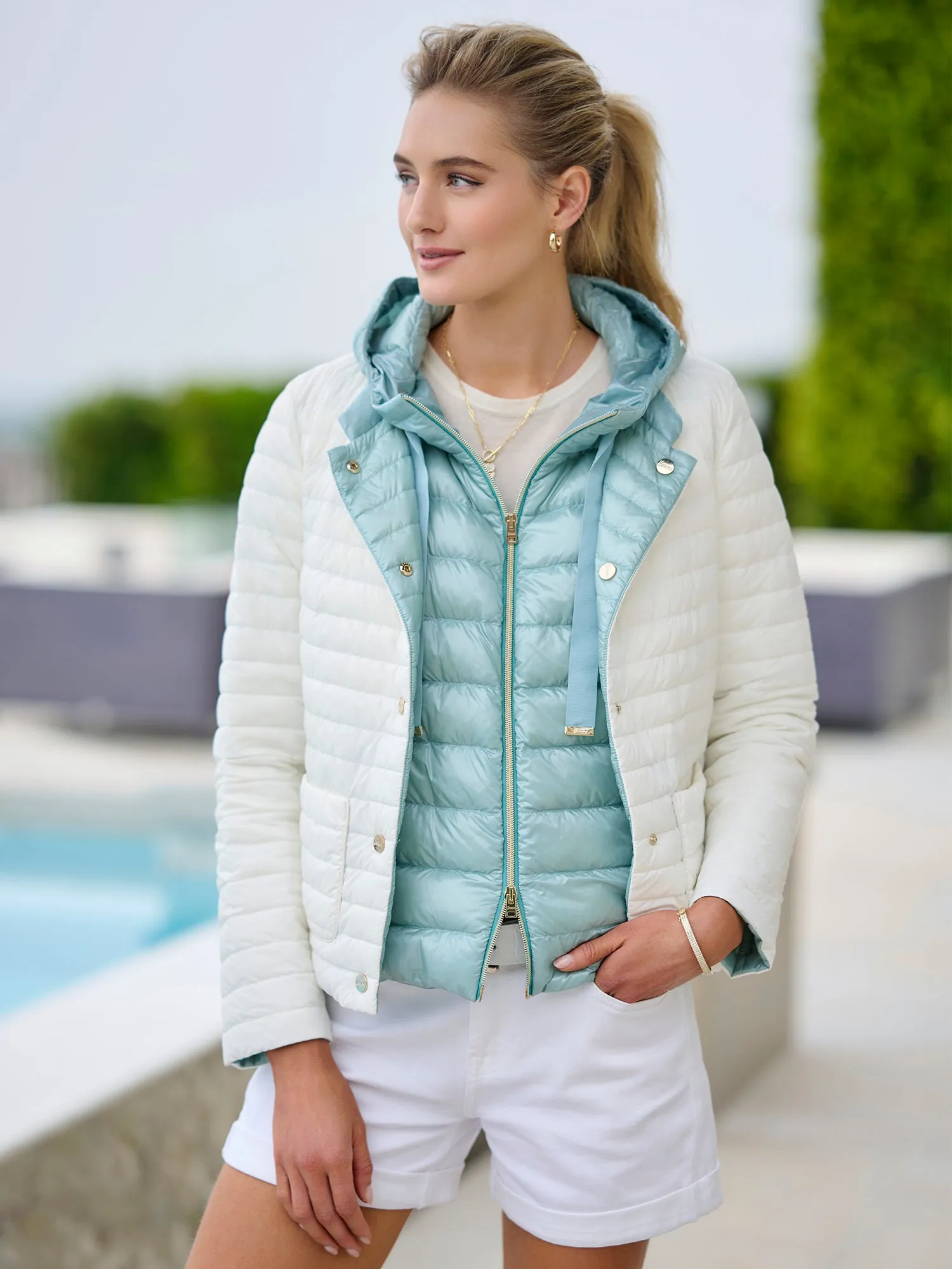 Claudia Matte Ultralight Down Jacket