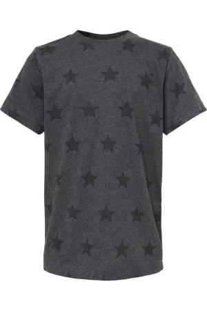 Code Five Youth Star Print Tee
