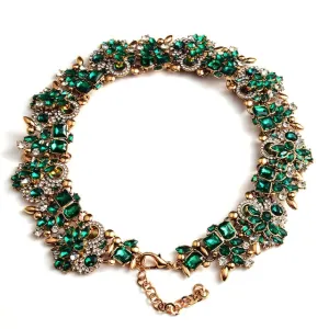 Colorful Rhinestones Necklace Anna Kay Co