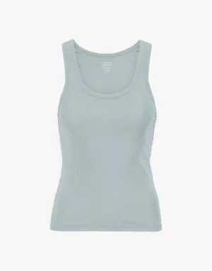 COLORFUL STANDARD - RIB TANK TOP - CLOUDY GREY