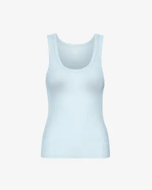 COLORFUL STANDARD - RIB TANK TOP - POLAR BLUE