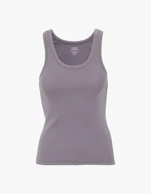 COLORFUL STANDARD - RIB TANK TOP - PURPLE HAZE