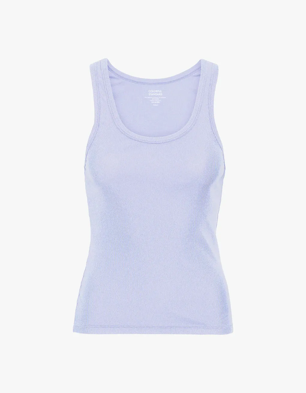 COLORFUL STANDARD - RIB TANK TOP - SOFT LAVENDER