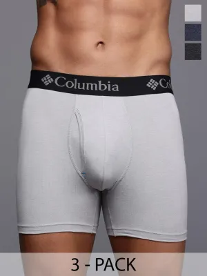 Columbia Men Assorted Performance Cotton Stretch Brief Pack of 3