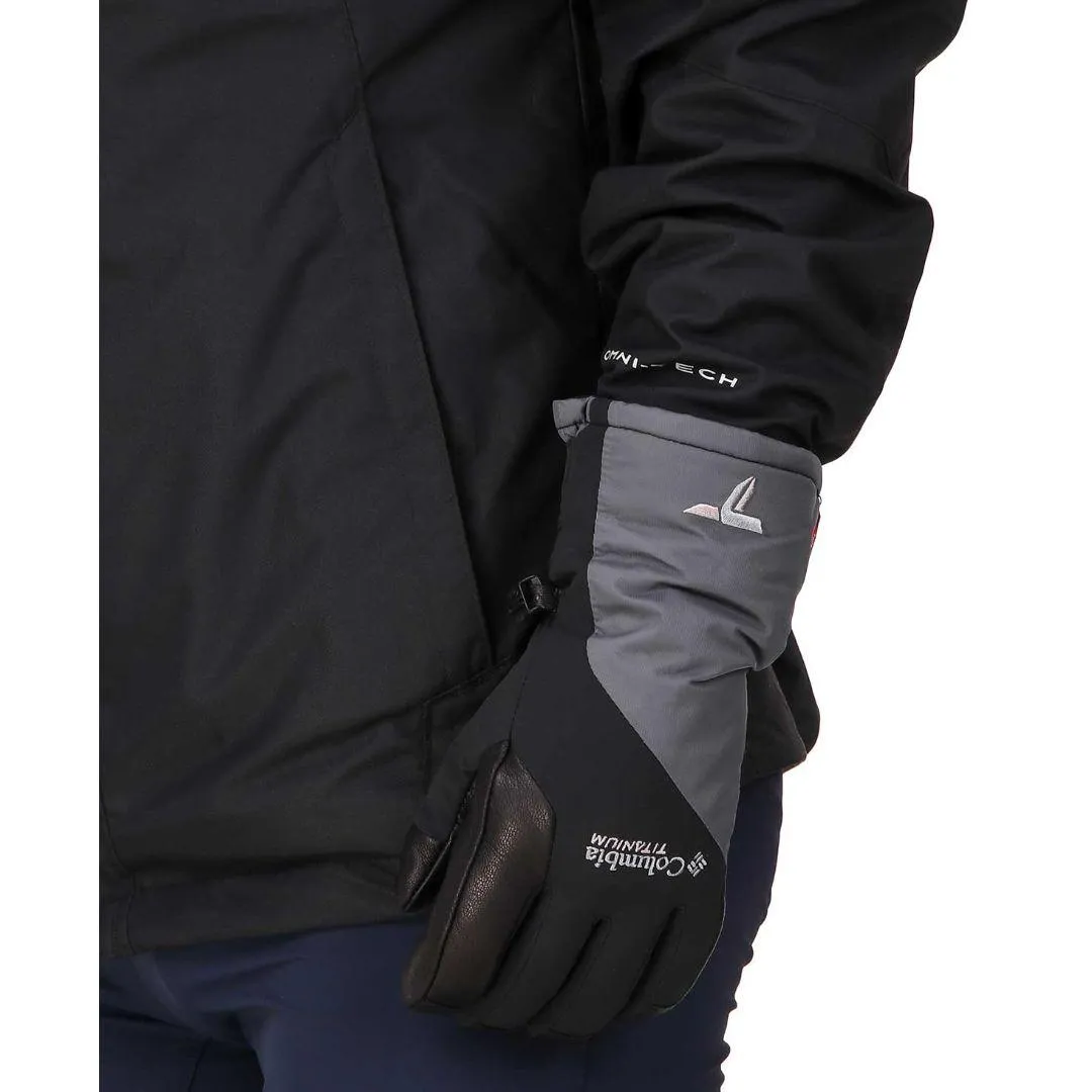 Columbia Men Black M Powder Keg II Glove (Complete Waterproof)