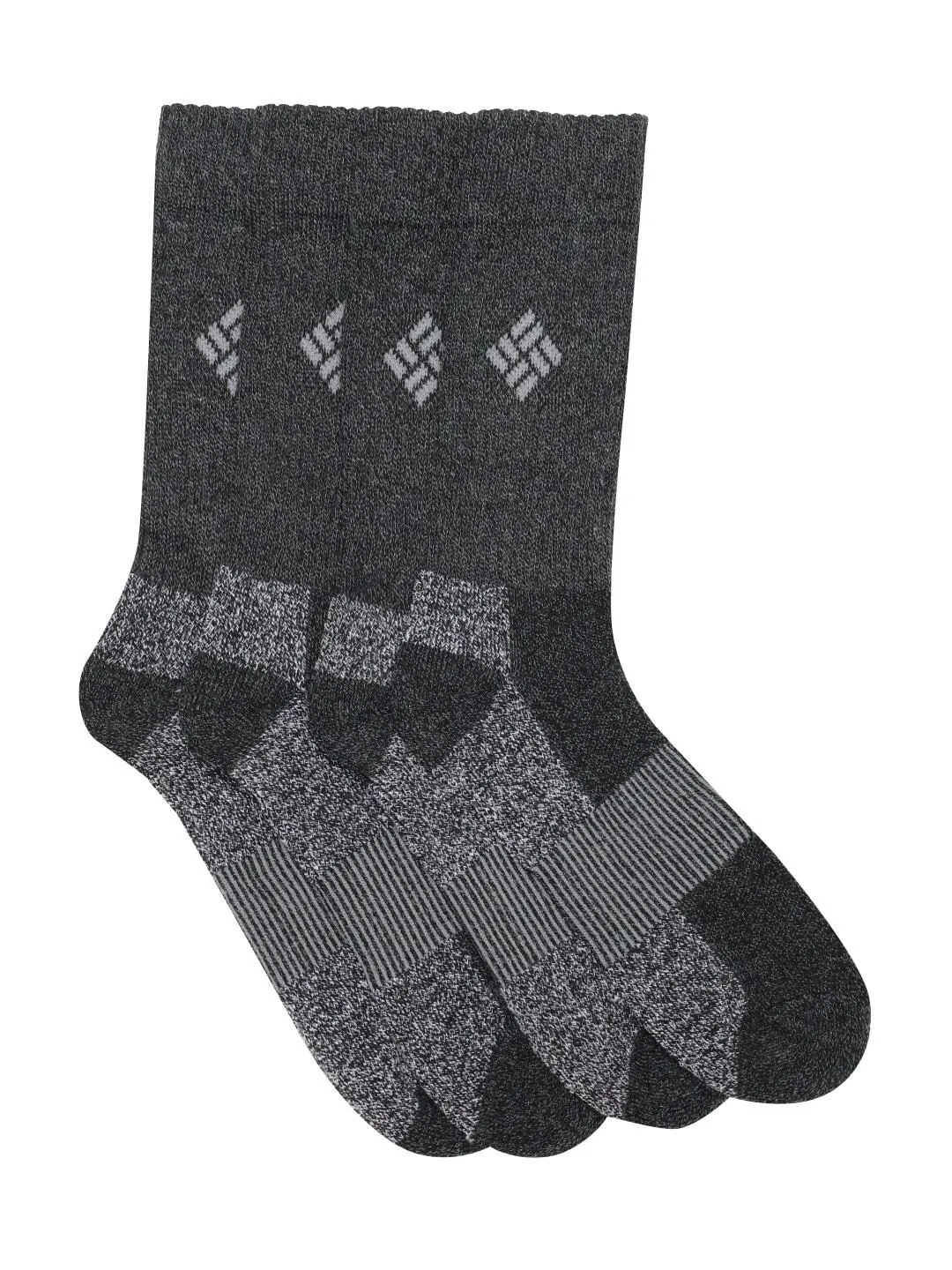Columbia Men Black Moisture Control Basic Crew (4 Pairs) (Non Returnable)