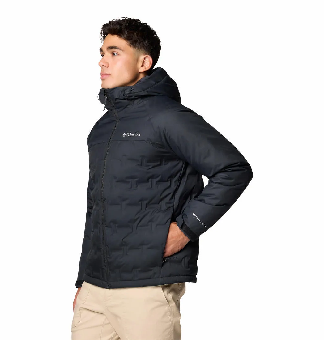Columbia Men Black Omni-Heat Infinity Grand Trek III Hooded Down Jacket