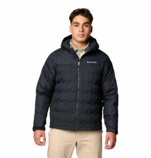 Columbia Men Black Omni-Heat Infinity Grand Trek III Hooded Down Jacket