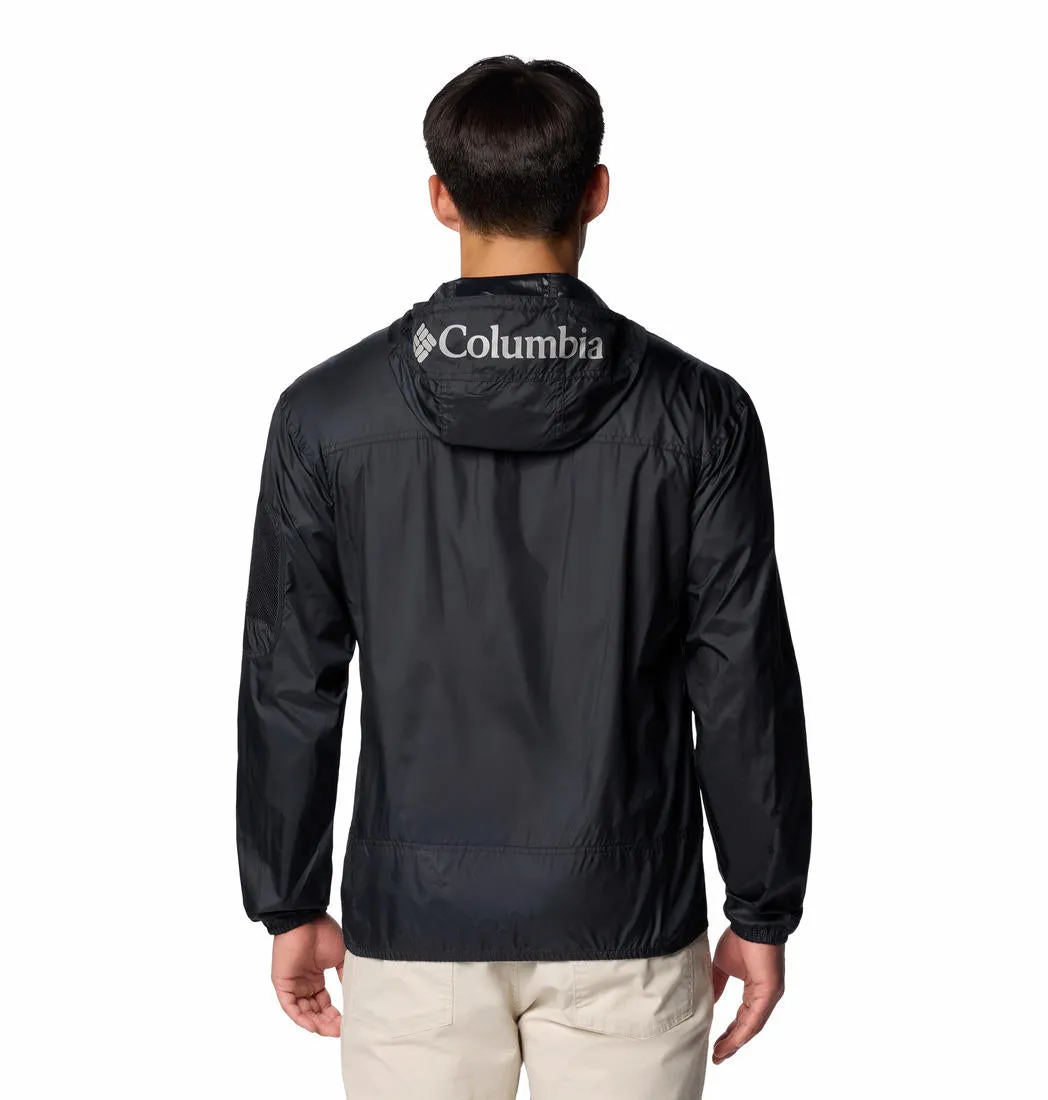 Columbia Men Black Omni-Shield Challenger II Windbreaker Jacket
