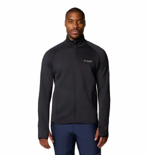 Columbia Men Black Omni-Wick Crystal LeafHelix Fleece Jacket