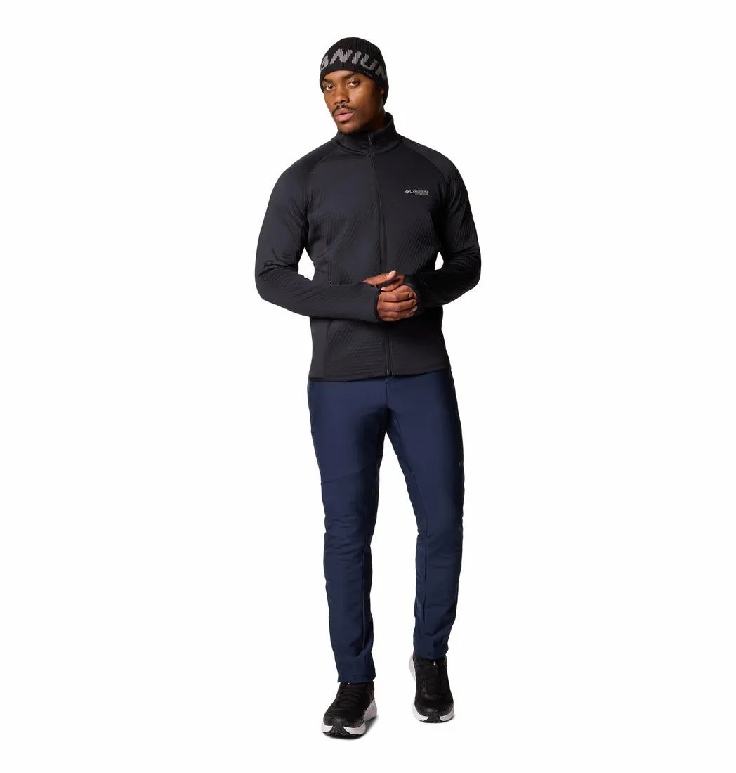 Columbia Men Black Omni-Wick Crystal LeafHelix Fleece Jacket