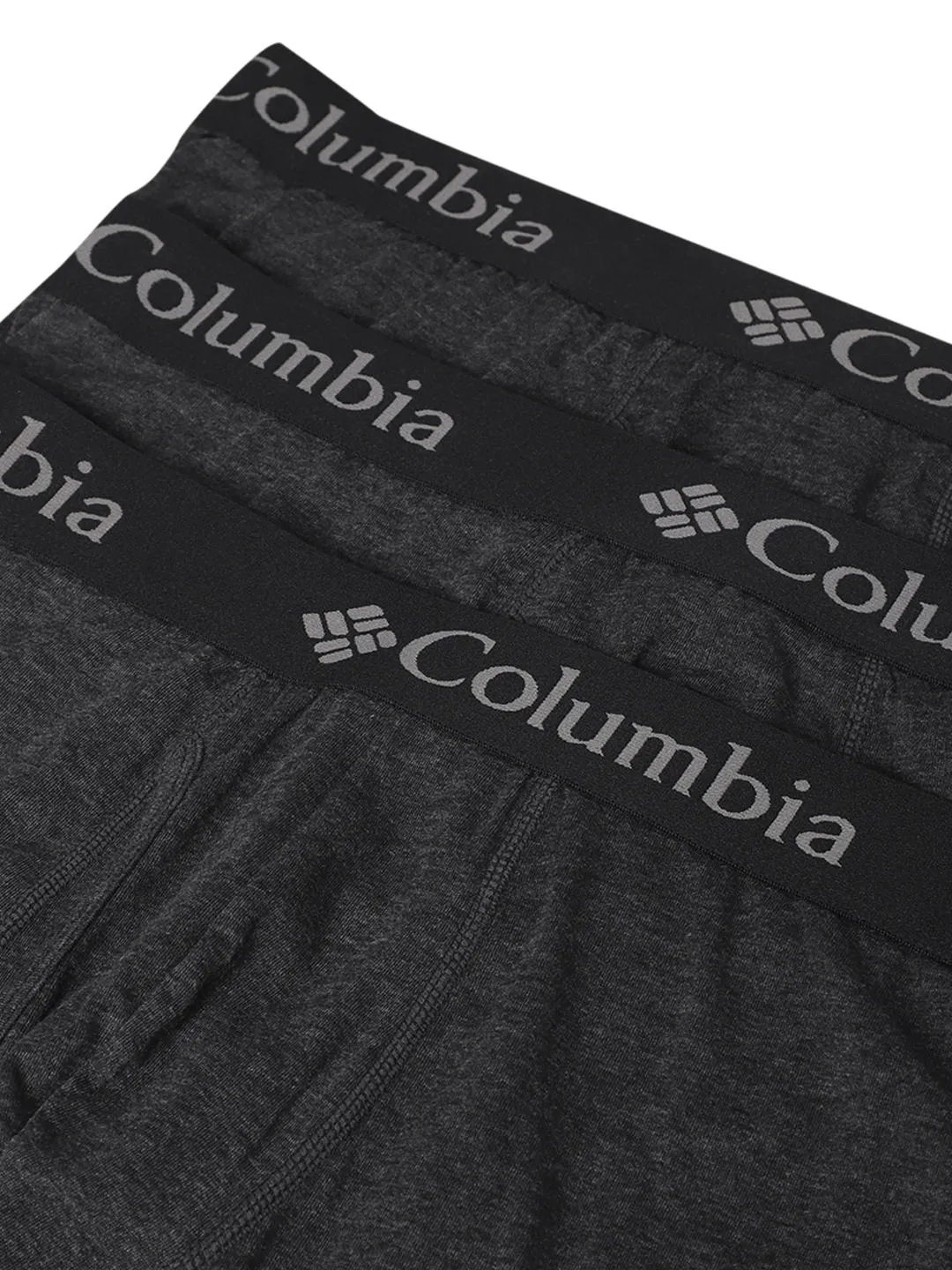 Columbia Men Black Performance Cotton Stretch Brief Pack of 3