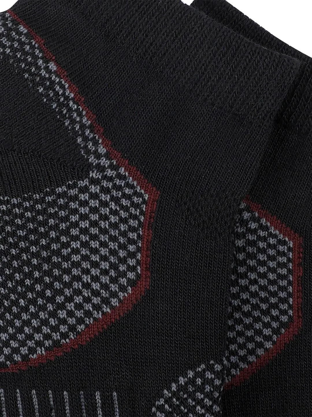 Columbia Men Black SOCKS MN 2P LOW CUT-BAL PT (2 Pairs) (Non Returnable)