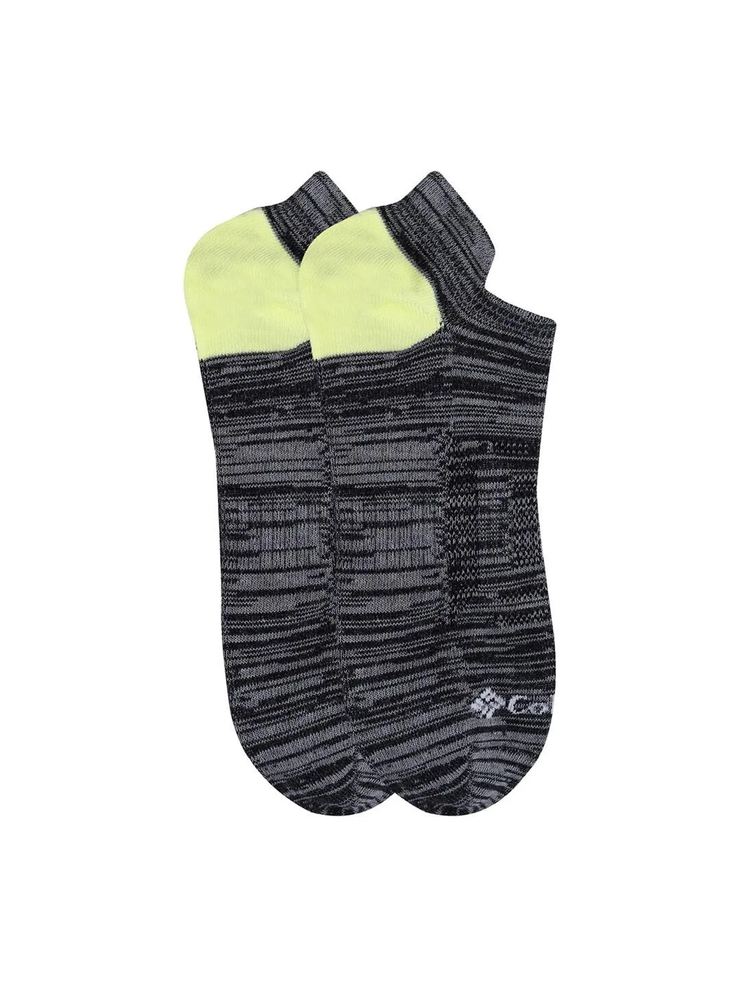 Columbia Men Black SOCKS MN 2P NOSHO-ACTV-SPCDYE (2 Pairs) (Non Returnable)